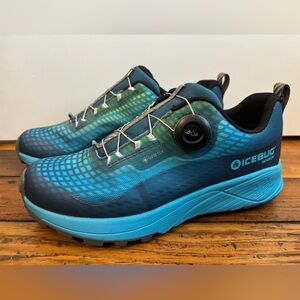 Icebug Newrun w/ Bugrip GTX 8.5 Women’s Ice Running Anti-slip speed lace Eur 40